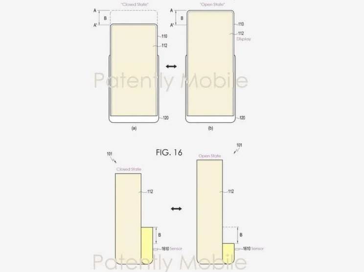 פטנט חדש של סמסונג מציג סמארטפון עם מסך מתרחב